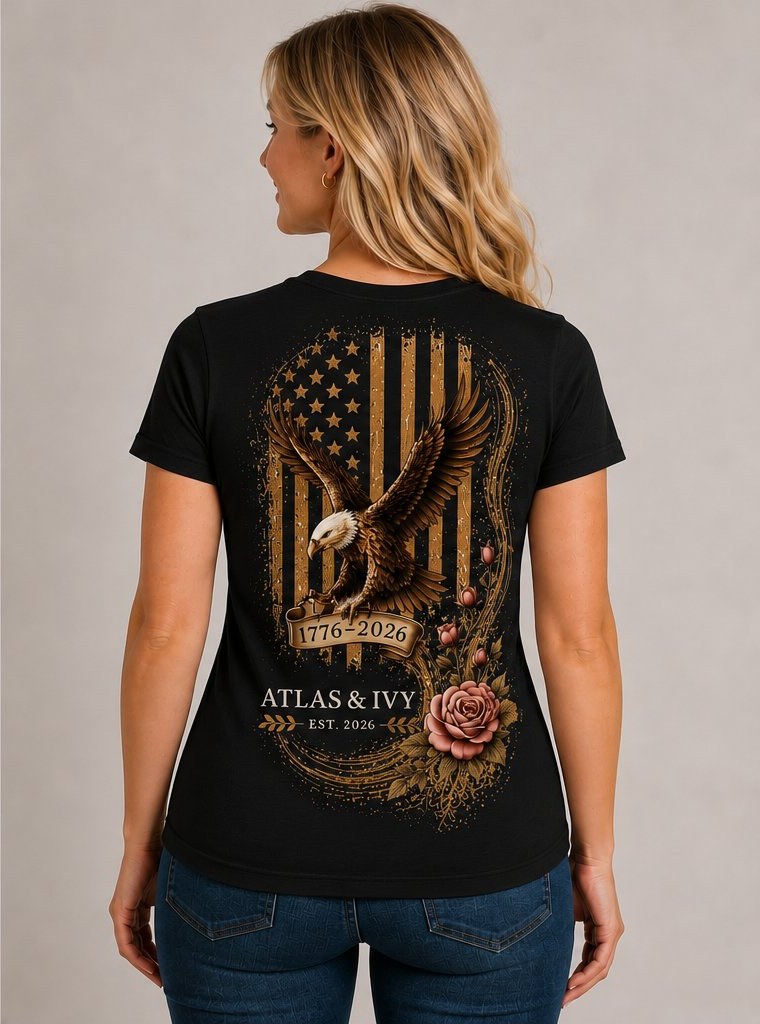 FREEDOM 250th Anniversary Tee - Black Back