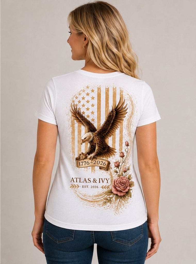 FREEDOM 250th Anniversary Tee - White Back